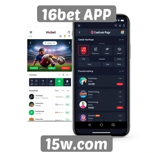 Análise da interface do 16bet APP